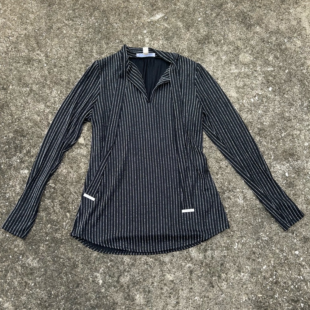 Michael Kors Tie Neck Top Size Small